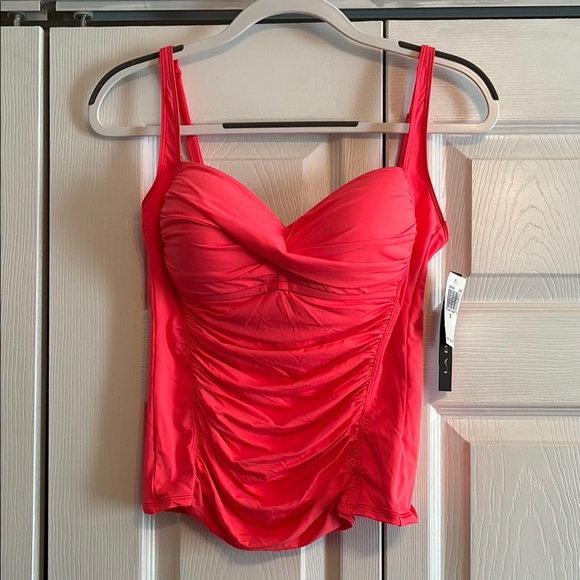 La Blanca Coral Tankini Top with Sweetheart Neckline